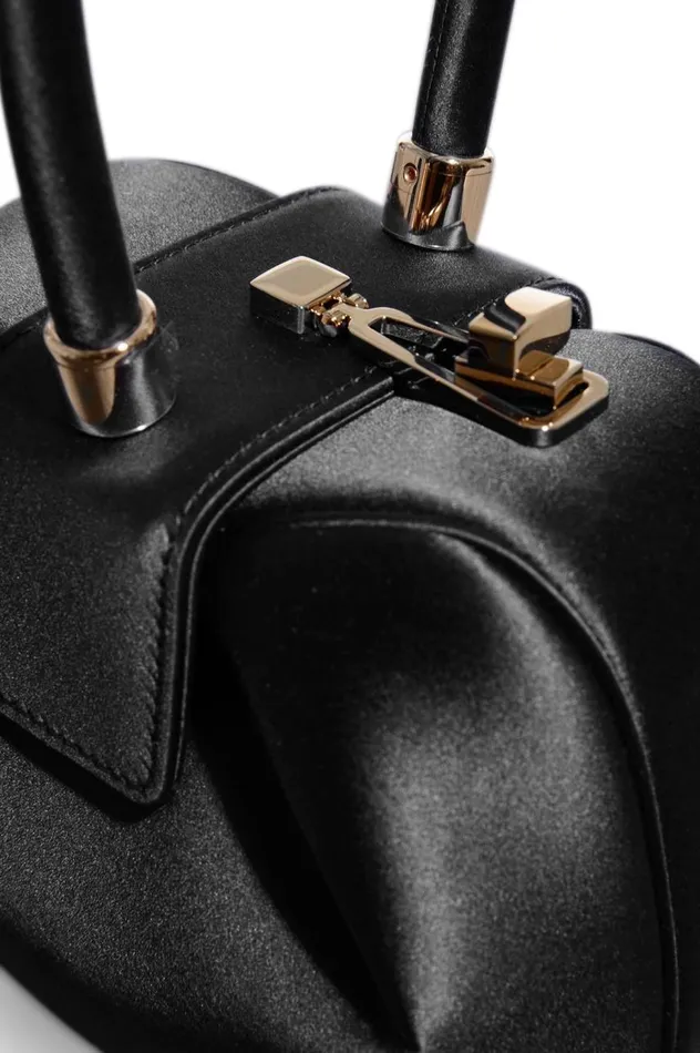WomenMen Top Handles Gabriela Hearst Demi Bag In Opal Satin