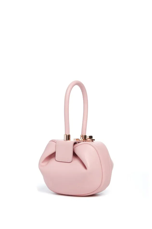 WomenMen Top Handles Gabriela Hearst Demi Bag In Pink Nappa Leather