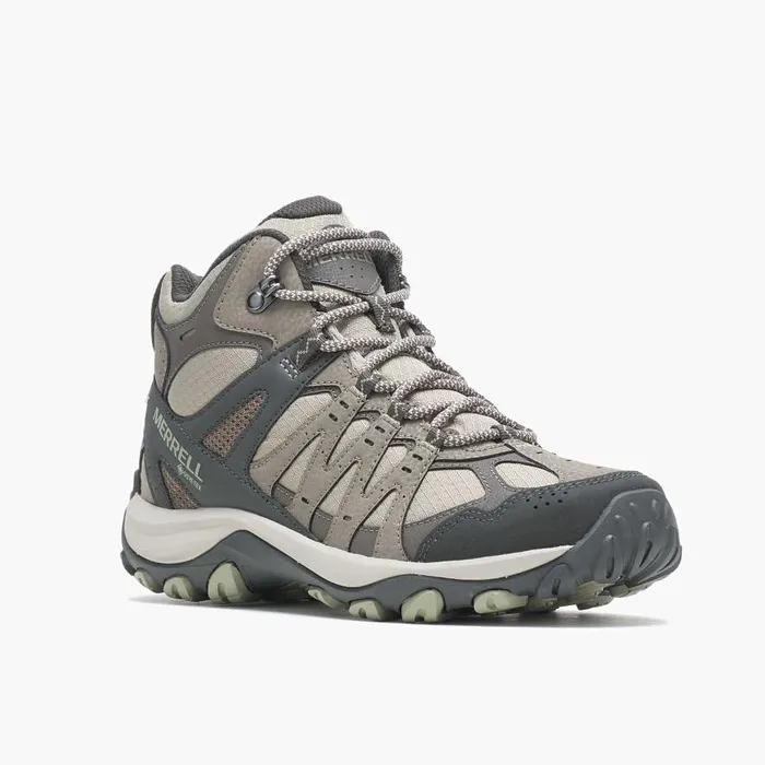 Women Merrell Boots Accentor Sport 3 Mid GORETEX Brindle Women Merrell Boots Accentor Sport 3 Mid GORETEX Brindle