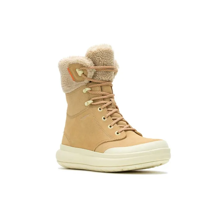 Women Merrell Boots Marquette Thermo Tall Zip Waterproof Tan Women Merrell Boots Marquette Thermo Tall Zip Waterproof Tan