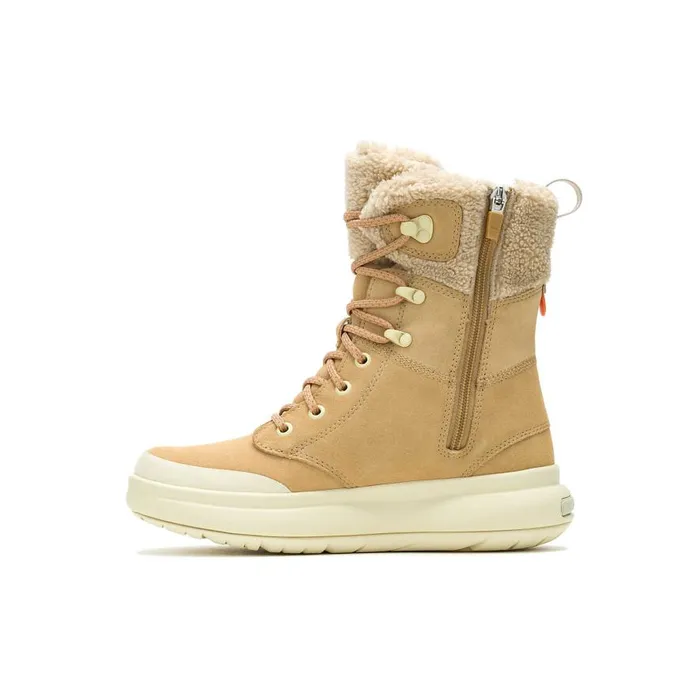 Women Merrell Boots Marquette Thermo Tall Zip Waterproof Tan Women Merrell Boots Marquette Thermo Tall Zip Waterproof Tan