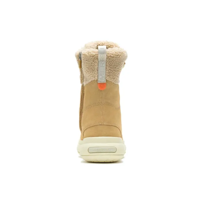 Women Merrell Boots Marquette Thermo Tall Zip Waterproof Tan Women Merrell Boots Marquette Thermo Tall Zip Waterproof Tan