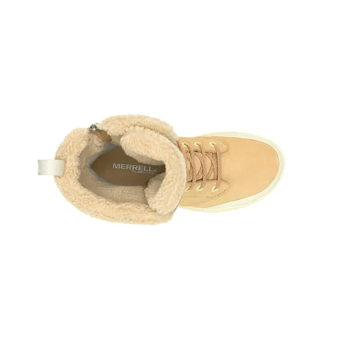Women Merrell Boots Marquette Thermo Tall Zip Waterproof Tan Women Merrell Boots Marquette Thermo Tall Zip Waterproof Tan