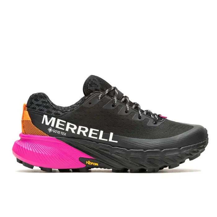 Women Merrell Shoes Agility Peak 5 GORETEX Blackmulti