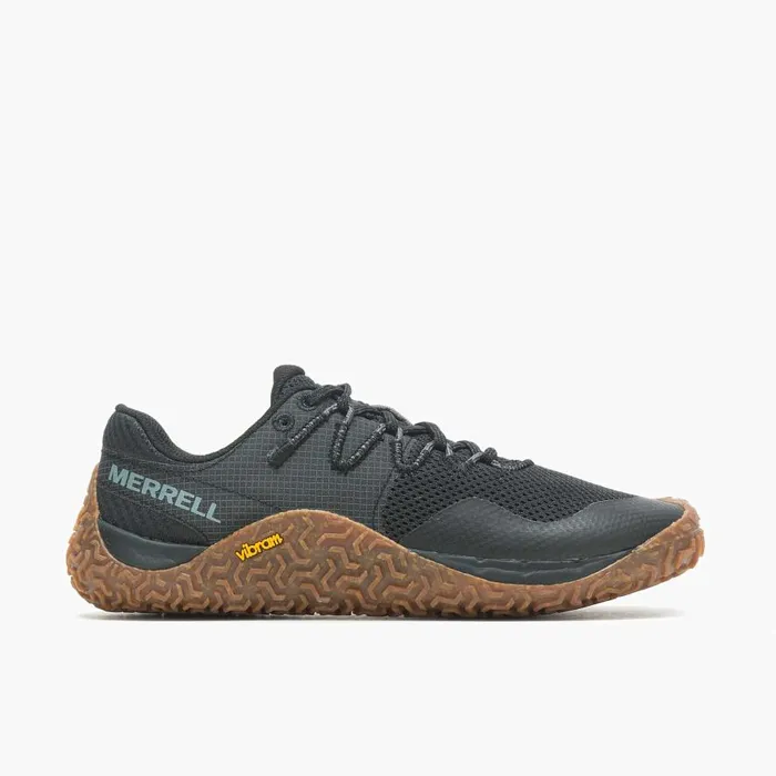 Women Merrell Shoes Trail Glove 7 Blackgum