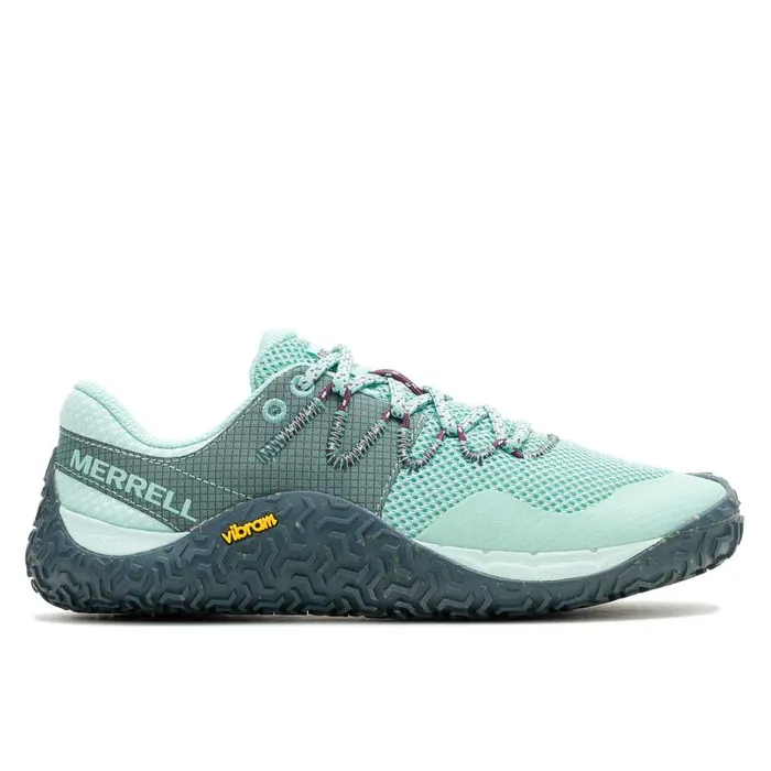 Women Merrell Shoes Trail Glove 7 Frost Blue