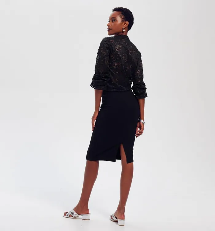 Women Milano Jersey Pencil Skirt 8211 Black Promod Skirts Women Milano Jersey Pencil Skirt 8211 Black Promod Skirts