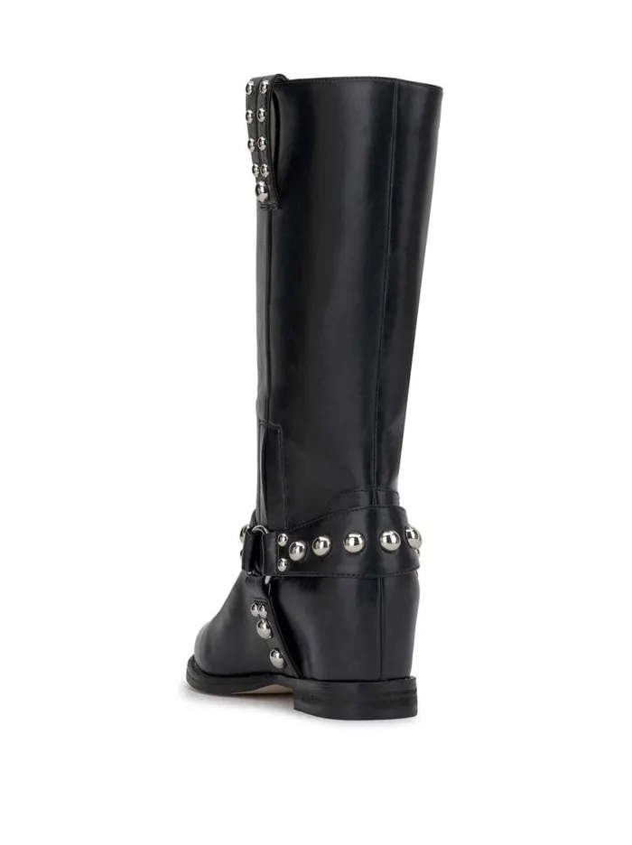 Women Milley Moto Boot In Black Jessica Simpson Boots and Booties