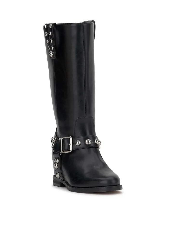 Women Milley Moto Boot In Black Jessica Simpson Boots and Booties
