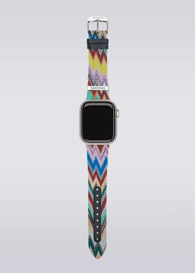Women Missoni Fabric Apple Strap Multicoloured Missoni Watches