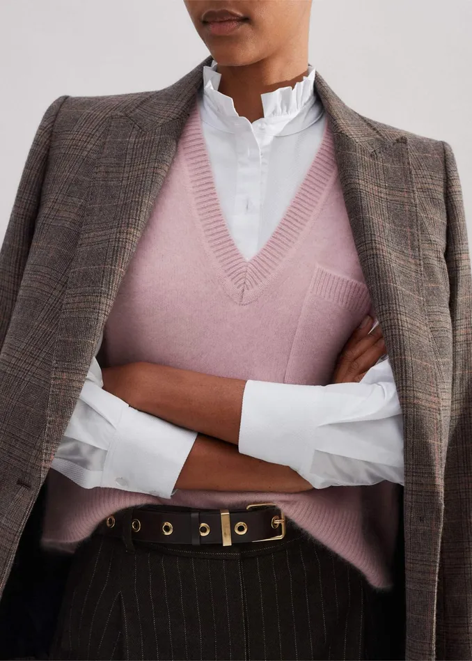 Women Mixed Media Textured Layering Shirt Fresh White MEEM