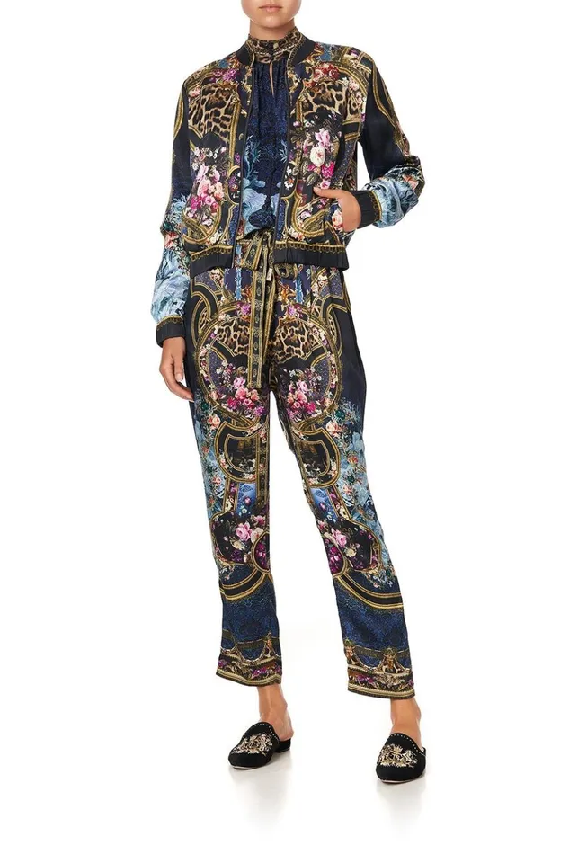 Women Modest Clothing Camilla Bomber Jacket Fields Of Treasure