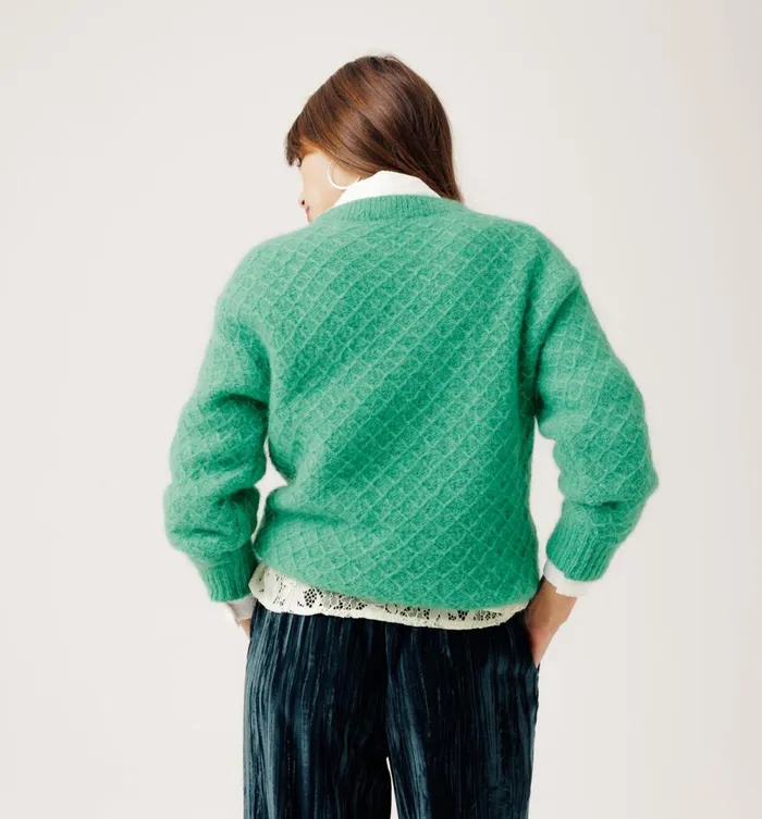 Women Mohair Jumper 8211 Light Green Promod Jumpers And Cardigans Women Mohair Jumper 8211 Light Green Promod Jumpers And Cardigans