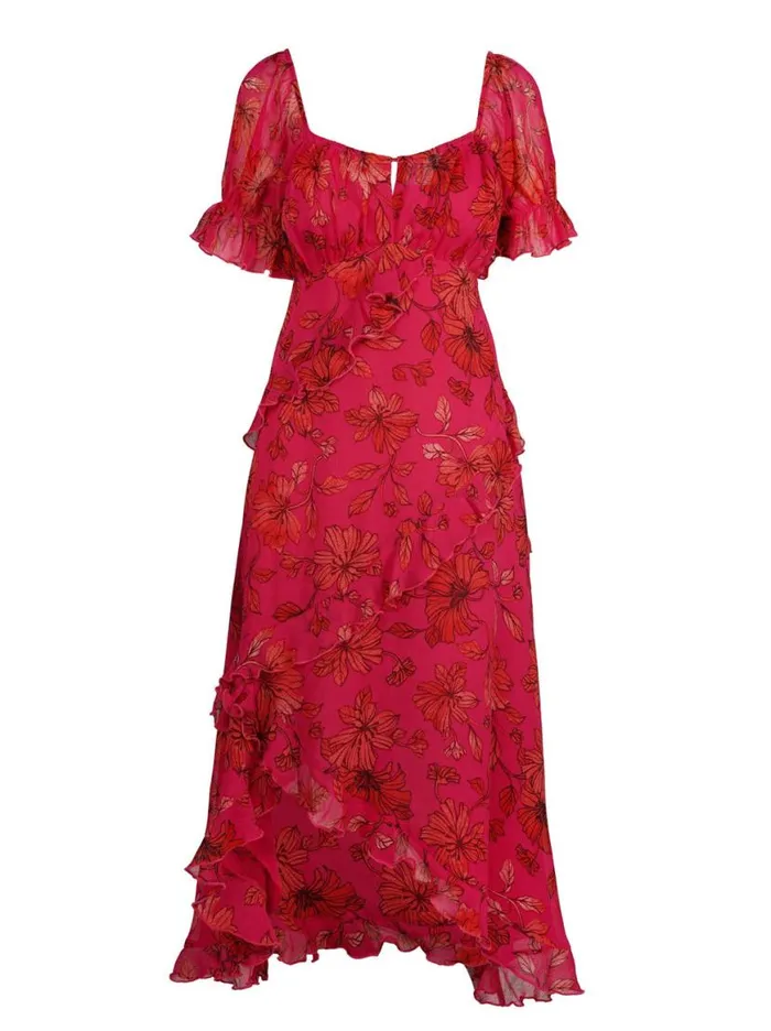 Women Monique Dress In Outlined Blossoms Jessica Simpson Dresses