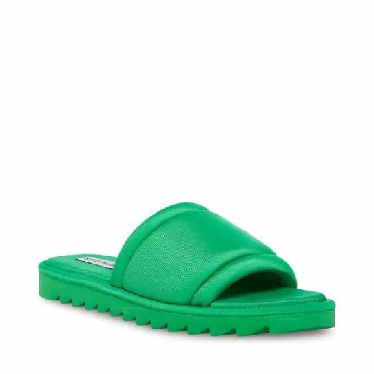 Women MOXIE GREEN Green Steve Madden Sandals