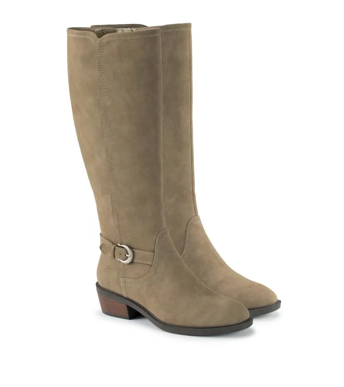 Women Nena Riding Boot Truffle Baretraps Knee High Boots