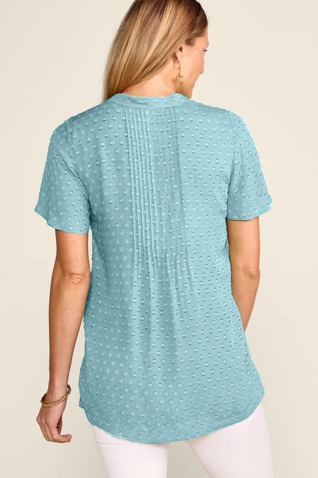 Women Offshore Top Aquatic Blue Soft Surroundings Tops Women Offshore Top Aquatic Blue Soft Surroundings Tops