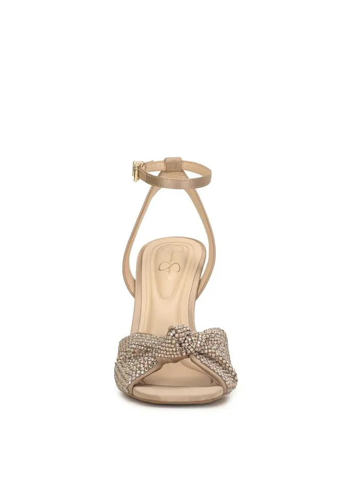 Women Ohela High Heel In Gold Jessica Simpson Sandals