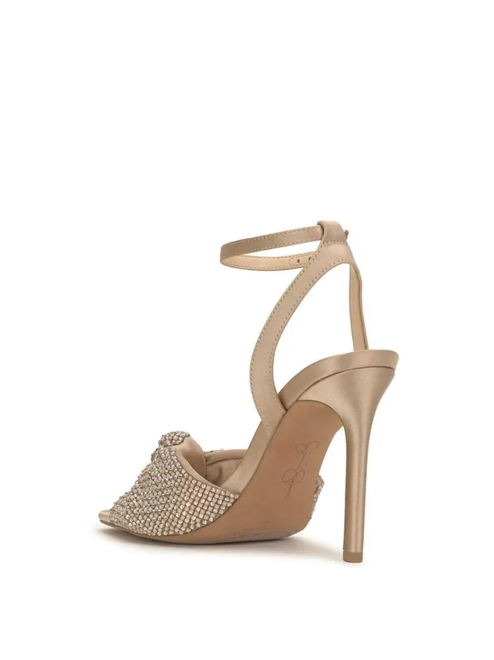 Women Ohela High Heel In Gold Jessica Simpson Sandals