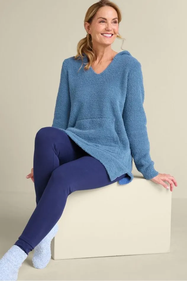 Women Orabella Sweater Hoodie Blue Fogsugar Swizzle Soft Surroundings Tops Women Orabella Sweater Hoodie Blue Fogsugar Swizzle Soft Surroundings Tops