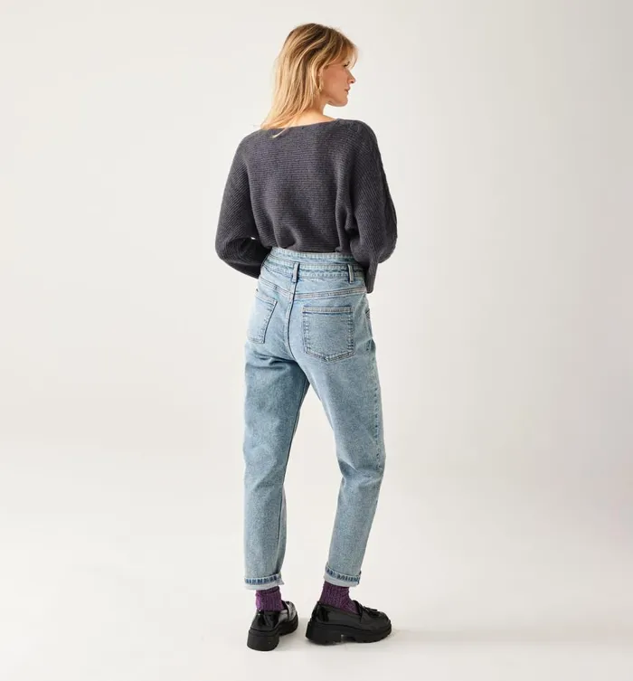 Women Ottoman Ribbed Jumper 8211 Light Grey Promod Jumpers And Cardigans Women Ottoman Ribbed Jumper 8211 Light Grey Promod Jumpers And Cardigans