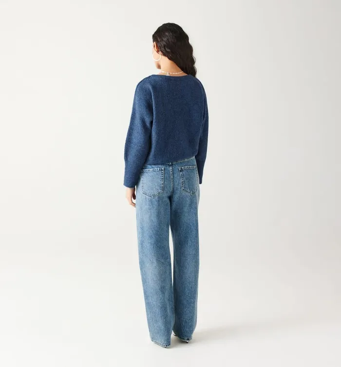 Women Oversized Glitzy Jumper 8211 Petrole Moyen Promod Jumpers And Cardigans Women Oversized Glitzy Jumper 8211 Petrole Moyen Promod Jumpers And Cardigans