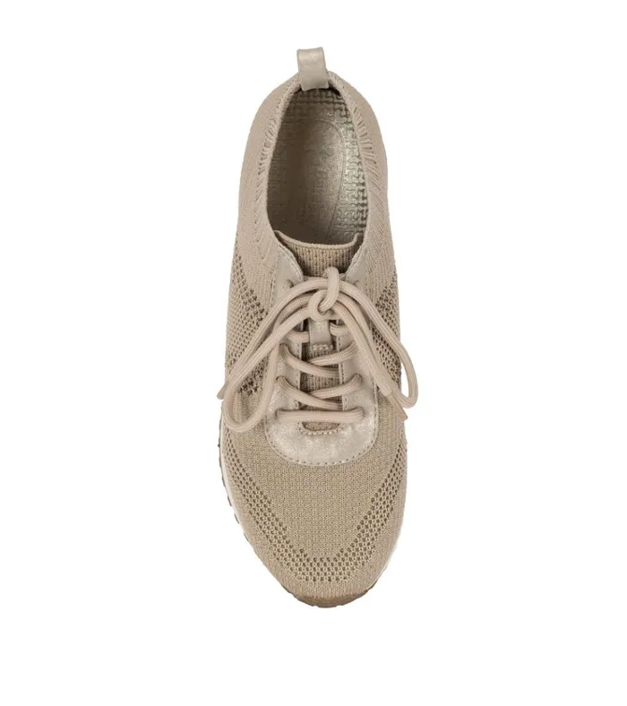 Women Palta Sneaker Champagne Baretraps Sneakers