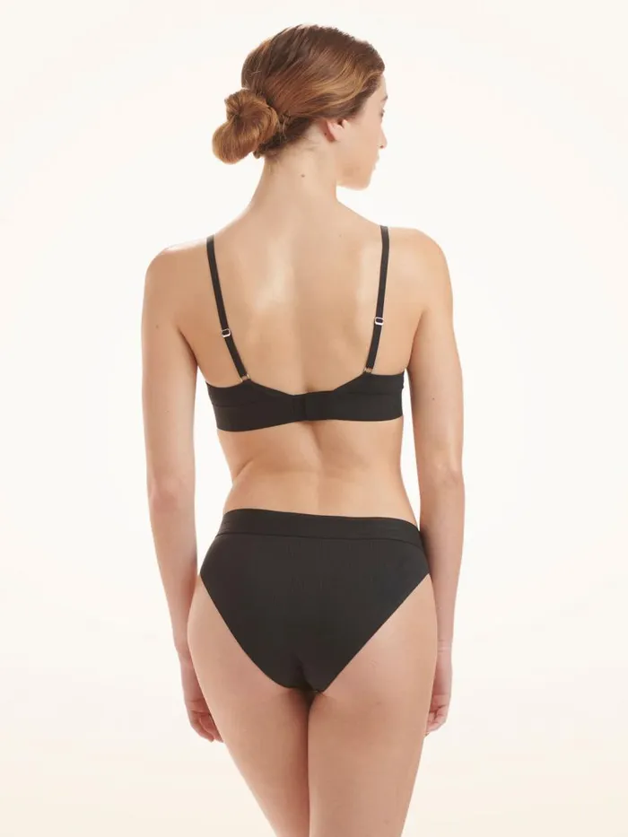Women Panties Wolford Beauty Cotton Brief Black