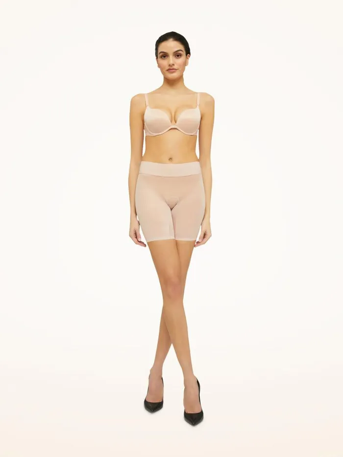 Women Panties Wolford Sheer Touch Control Shorts Rosepowder