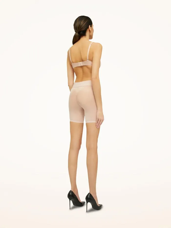 Women Panties Wolford Sheer Touch Control Shorts Rosepowder