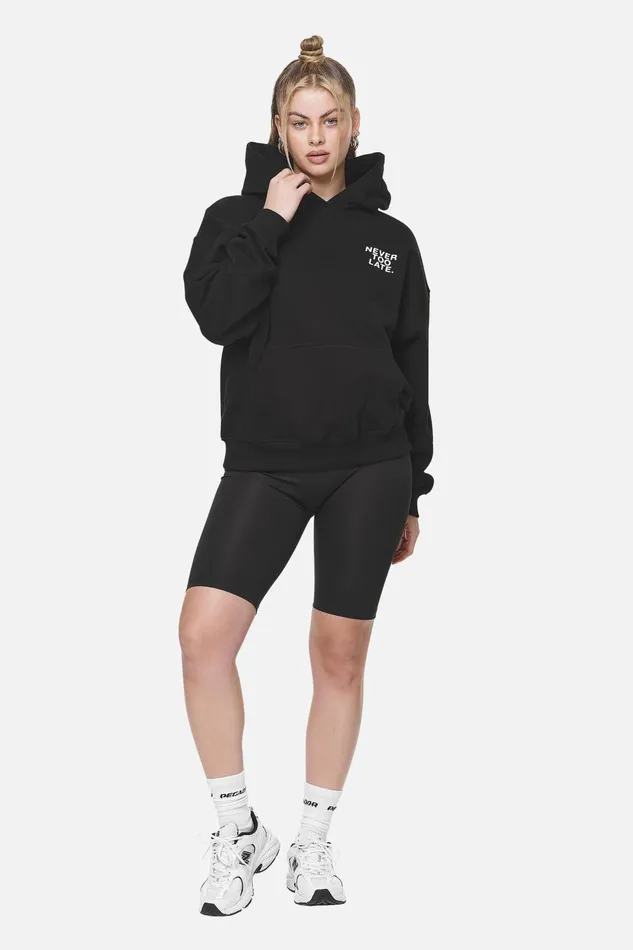 Women Pegador Hoodies Airville Oversized HoodieBlack Women Pegador Hoodies Airville Oversized HoodieBlack