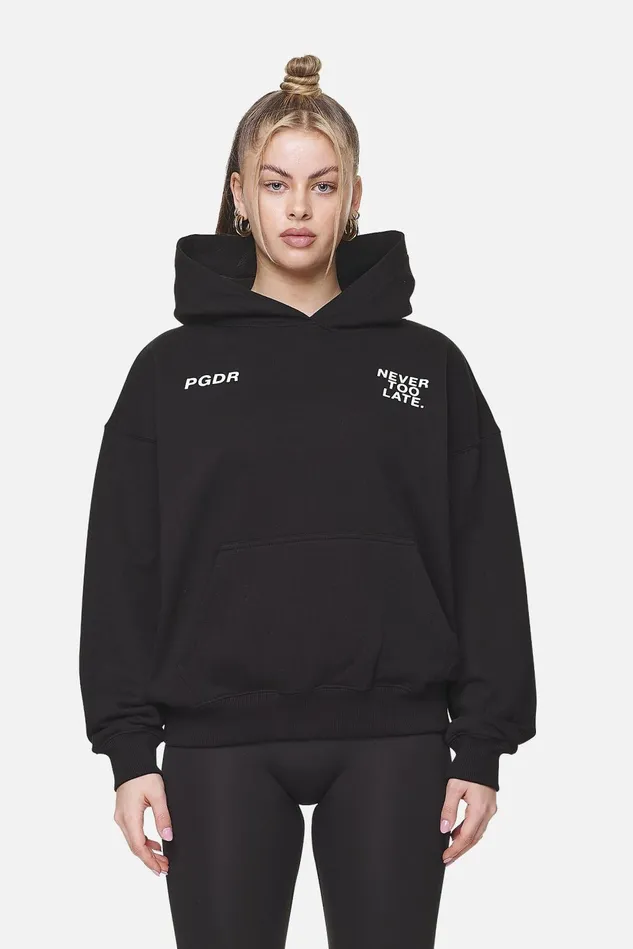 Women Pegador Hoodies Airville Oversized HoodieBlack Women Pegador Hoodies Airville Oversized HoodieBlack