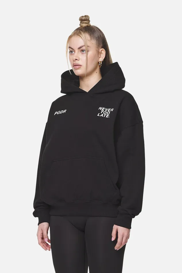 Women Pegador Hoodies Airville Oversized HoodieBlack Women Pegador Hoodies Airville Oversized HoodieBlack