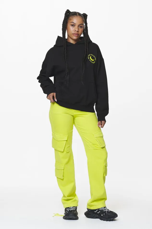 Women Pegador Hoodies Ekne Oversized Hoodie Black Women Pegador Hoodies Ekne Oversized Hoodie Black