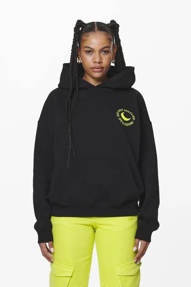Women Pegador Hoodies Ekne Oversized Hoodie Black Women Pegador Hoodies Ekne Oversized Hoodie Black