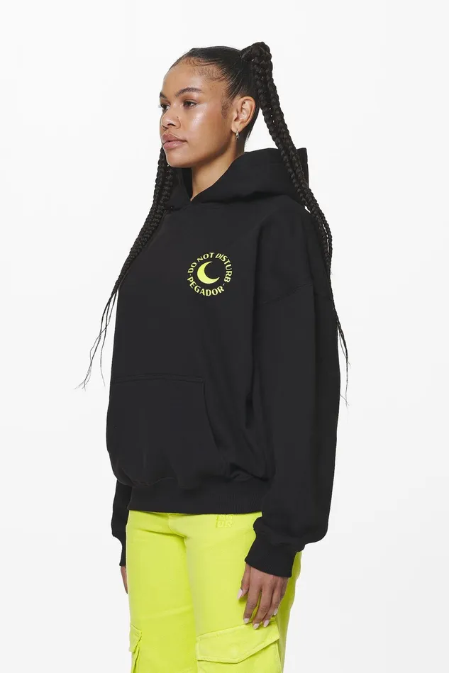 Women Pegador Hoodies Ekne Oversized Hoodie Black Women Pegador Hoodies Ekne Oversized Hoodie Black