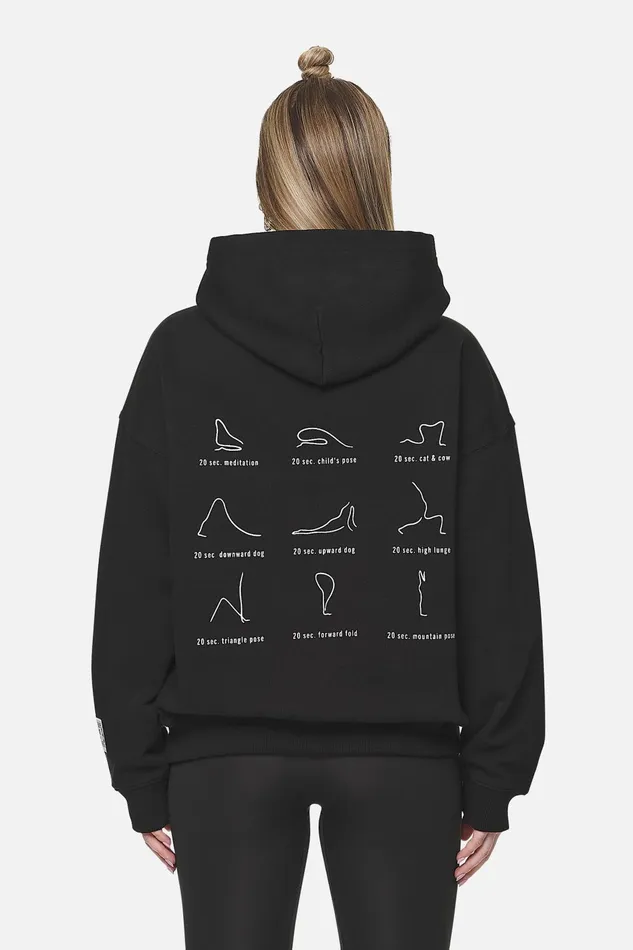 Women Pegador Hoodies Idalia Oversized Hoodie Black