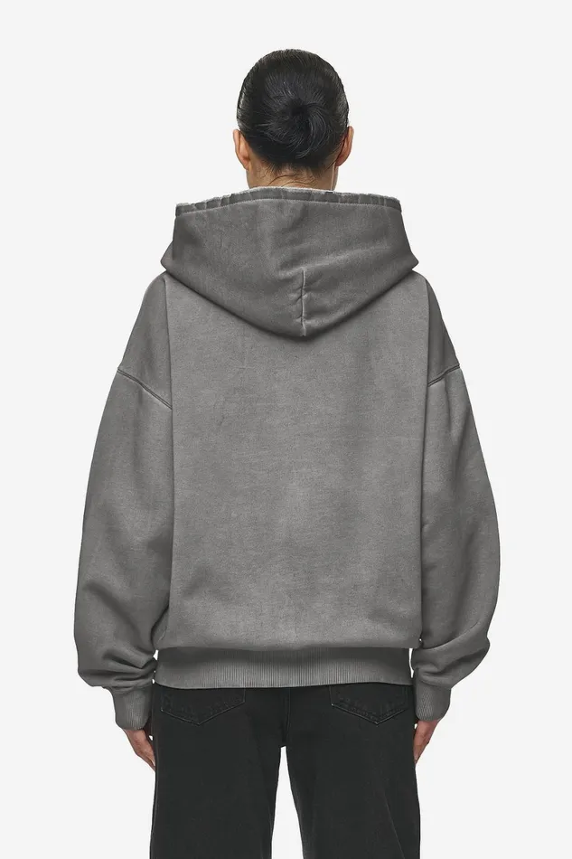 Women Pegador Hoodies Julia Oversized Sweat Jacket Oil Dyed Deep Grey Women Pegador Hoodies Julia Oversized Sweat Jacket Oil Dyed Deep Grey