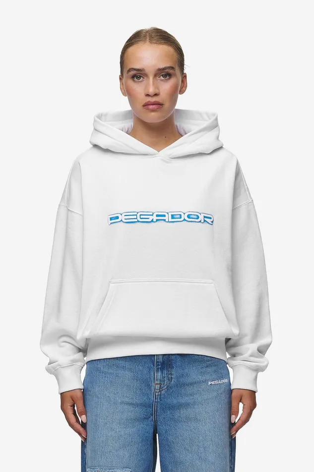 Women Pegador Hoodies Mila Oversized Hoodie White