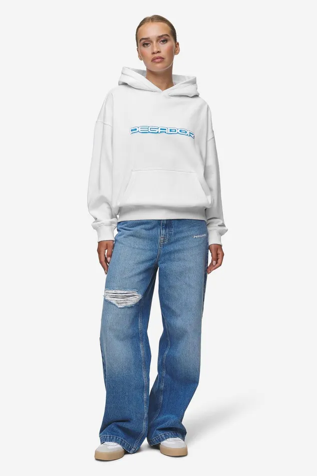 Women Pegador Hoodies Mila Oversized Hoodie White Women Pegador Hoodies Mila Oversized Hoodie White