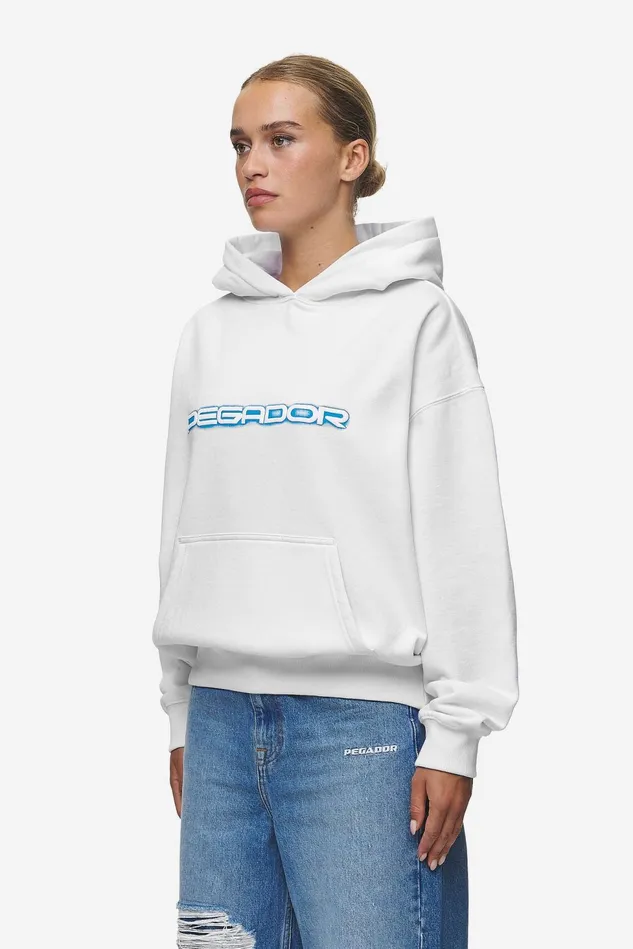 Women Pegador Hoodies Mila Oversized Hoodie White Women Pegador Hoodies Mila Oversized Hoodie White
