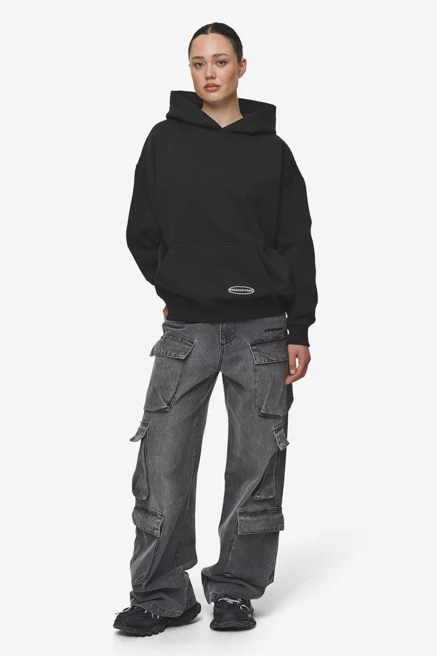 Women Pegador Hoodies Sora Oversized Hoodie Washed Black Women Pegador Hoodies Sora Oversized Hoodie Washed Black