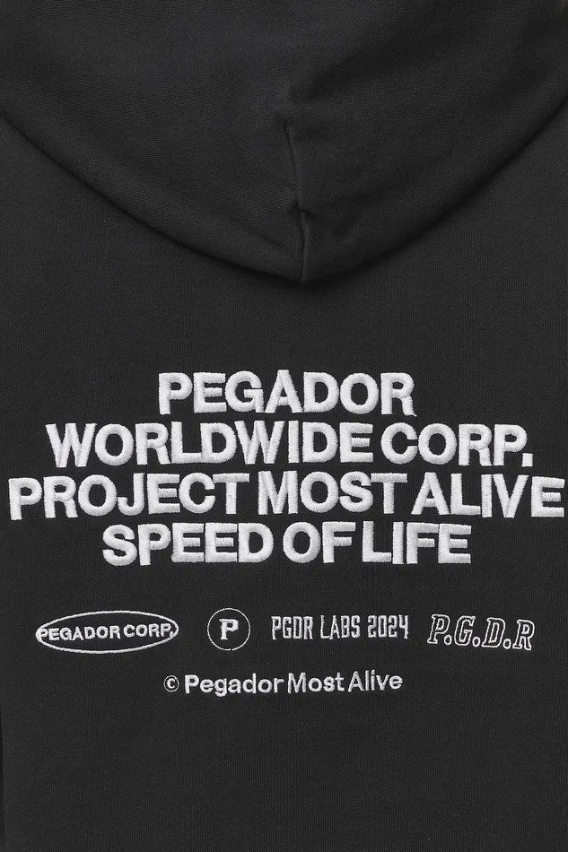 Women Pegador Hoodies Sora Oversized Hoodie Washed Black Women Pegador Hoodies Sora Oversized Hoodie Washed Black