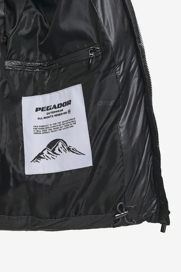 Women Pegador Jacken Georgia Light Glossy Puffer Jacket Anthracite Women Pegador Jacken Georgia Light Glossy Puffer Jacket Anthracite
