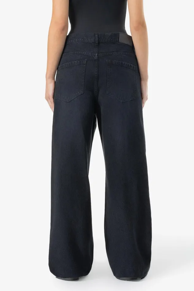 Women Pegador Jeans Mally Super Baggy Jeans Washed Black Women Pegador Jeans Mally Super Baggy Jeans Washed Black