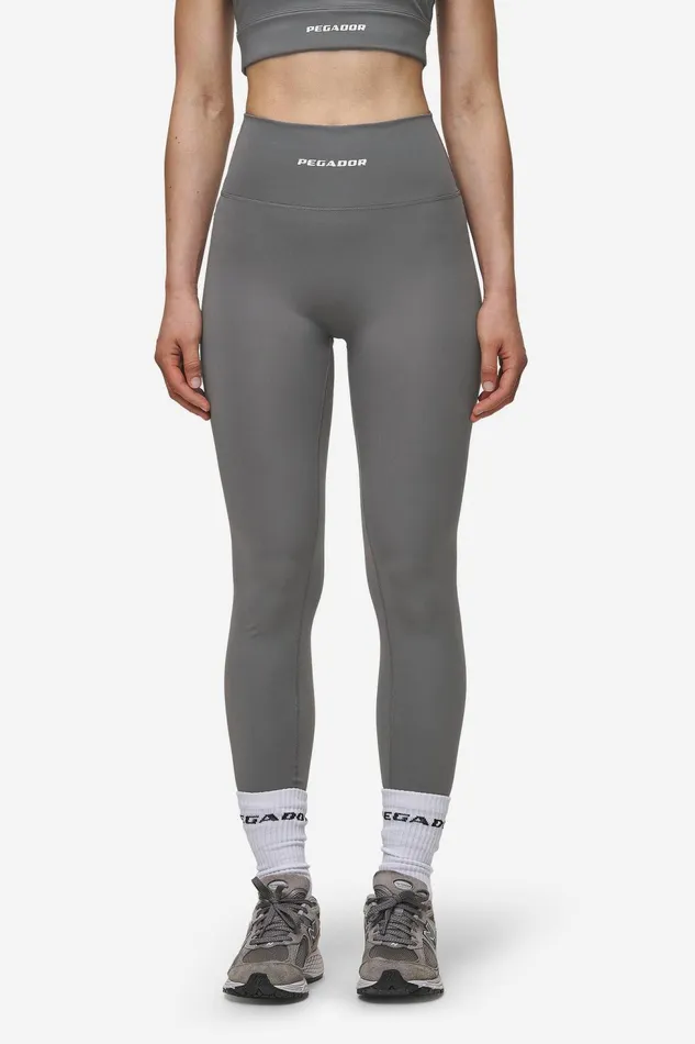 Women Pegador Leggings Leya Leggings Deep Grey White Women Pegador Leggings Leya Leggings Deep Grey White