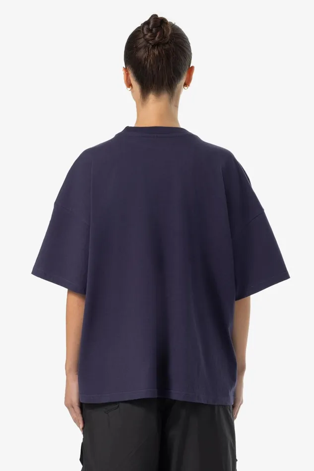 Women Pegador Tees Bonnie Oversized Tee Washed Indigo Blue Women Pegador Tees Bonnie Oversized Tee Washed Indigo Blue