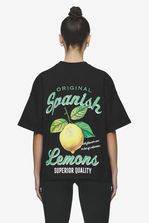 Women Pegador Tees Chapi Heavy Oversized Tee Black