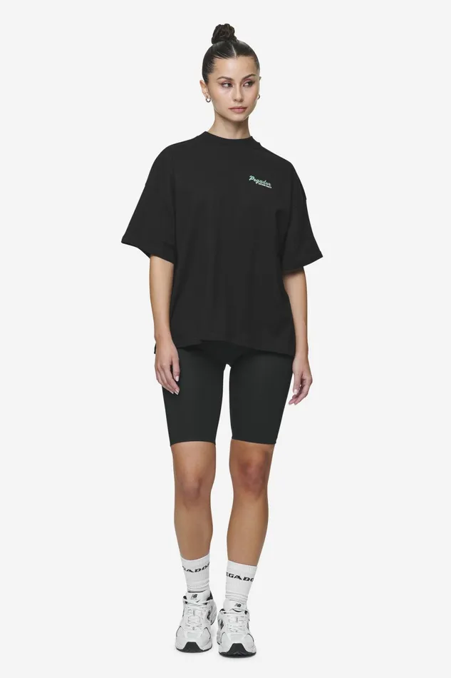 Women Pegador Tees Chapi Heavy Oversized Tee Black Women Pegador Tees Chapi Heavy Oversized Tee Black