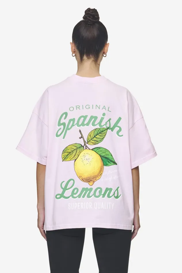 Women Pegador Tees Chapi Heavy Oversized Tee Washed Bubblegum